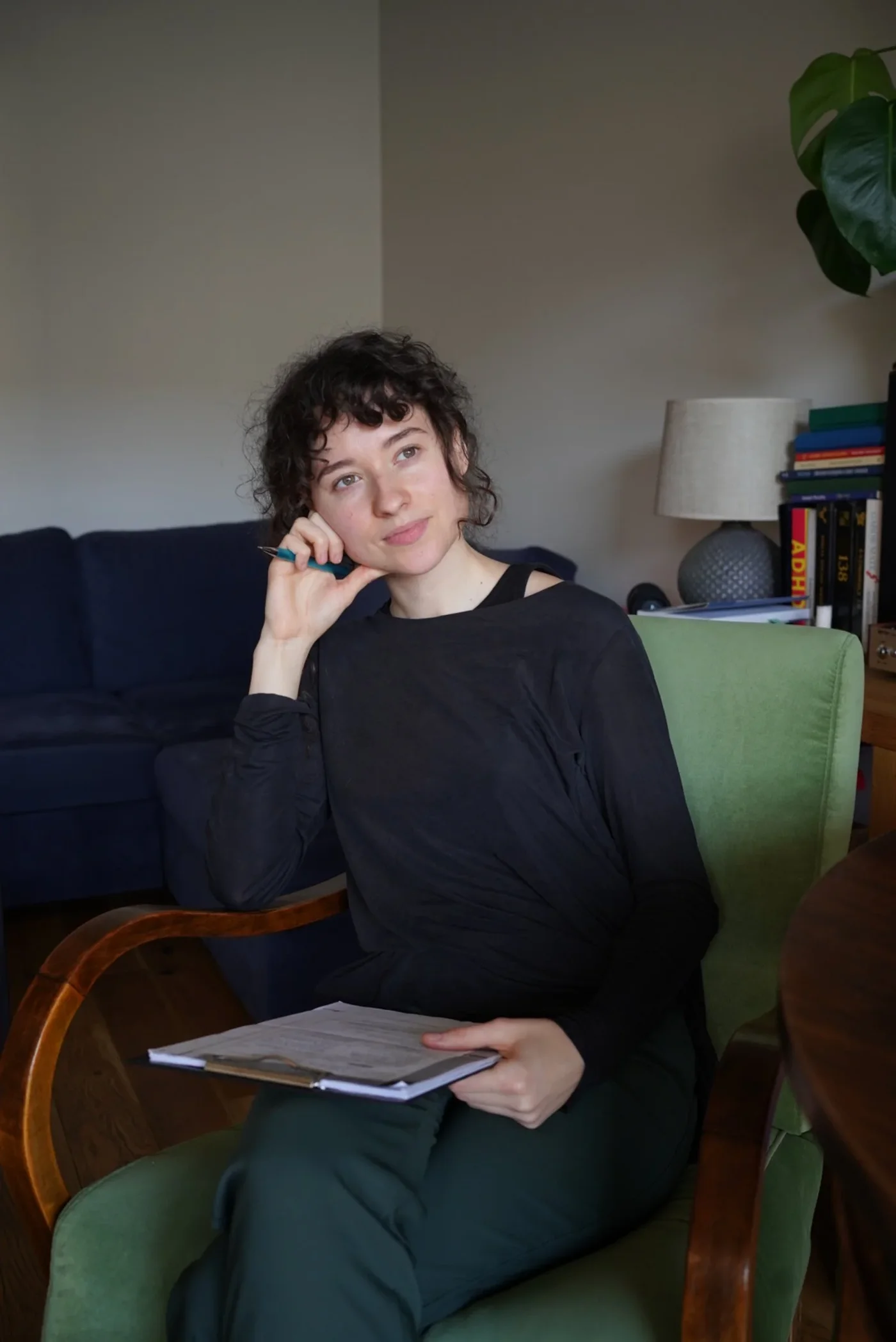 Marta Milewska podczas konsultacji